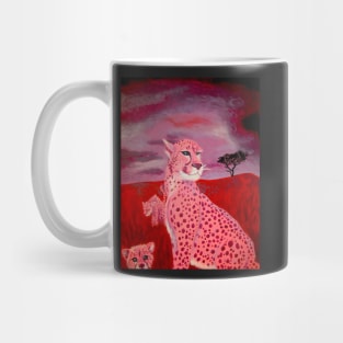 Guepardo Rosa Mug